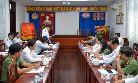 Thanh tra tỉnh Đồng Tháp tiếp công dân liên quan đến Dự án Khu công nghiệp Long Giang