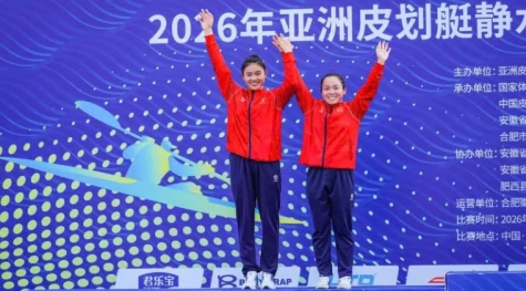 Canoeing Việt Nam giành 2 Huy chương Bạc, 1 Huy chương Đồng tại Giải vô địch châu Á 2026