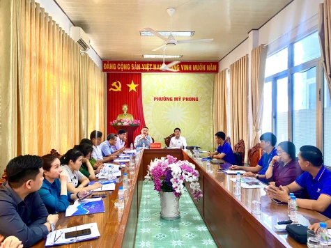 Phường Mỹ Phong thực hiện nhiều giải pháp chuyển đổi số