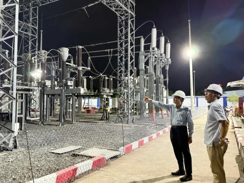 Đóng điện thành công đường dây 110kV Cao Lãnh  - Trần Quốc Toản