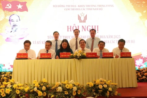 Đồng Tháp xếp vị trí thứ 3 trong Cụm thi đua các tỉnh Nam bộ