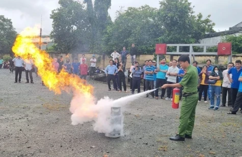 Thực hiện có hiệu quả công tác phòng cháy, chữa cháy và cứu nạn, cứu hộ