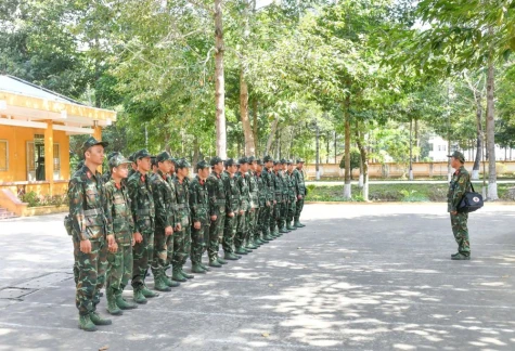 Rèn chí kiên cường trong mùa huấn luyện