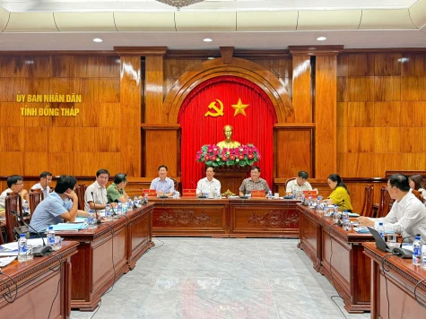 Đồng Tháp: Họp thành viên UBND tỉnh xem xét các nội dung trình HĐND tỉnh