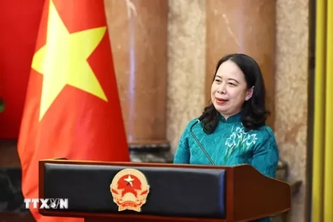 Phó Chủ tịch nước Võ Thị Ánh Xuân gặp mặt các chủ tịch công đoàn tiêu biểu