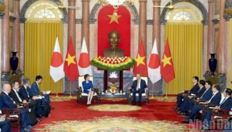 Tổng Bí thư, Chủ tịch nước Tô Lâm tiếp Thủ tướng Nhật Bản Takaichi Sanae