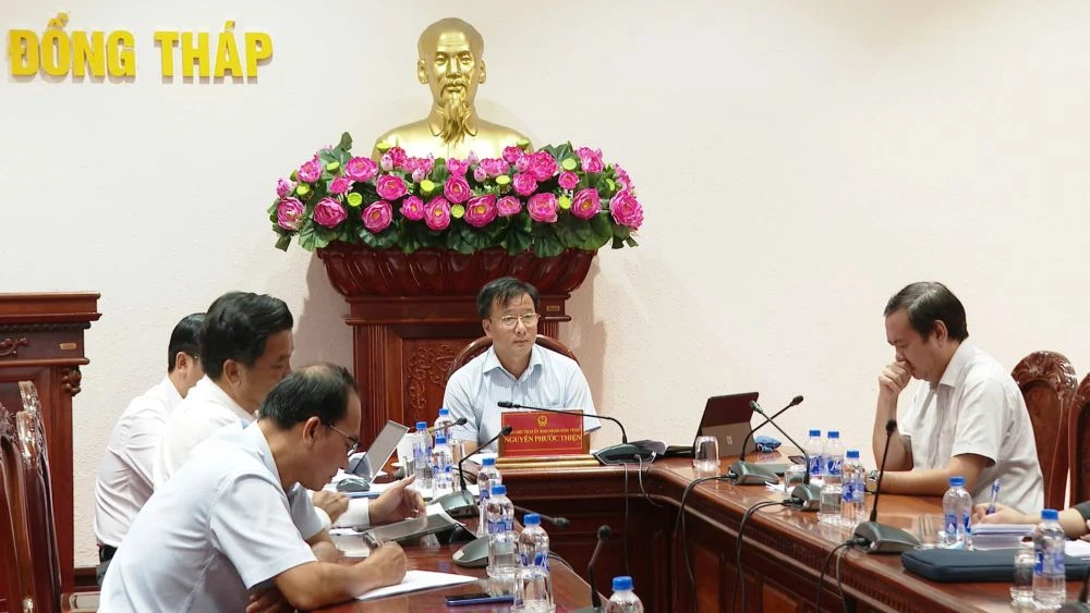 Lãnh đạo tỉnh Đồng Tháp họp tháo gỡ khó khăn tiêu thụ sầu riêng