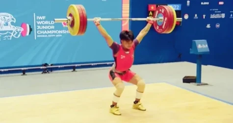 Lực sĩ A Tiêu giành tấm HCĐ cuối cùng cho cử tạ Việt Nam tại giải trẻ thế giới 2026