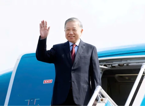 Tổng Bí thư, Chủ tịch nước Tô Lâm lên đường thăm cấp Nhà nước tới Cộng hòa Ấn Độ