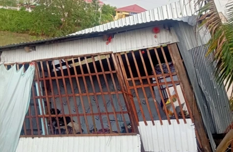 Đồng Tháp: Mưa dông gây thiệt hại 37 căn nhà
