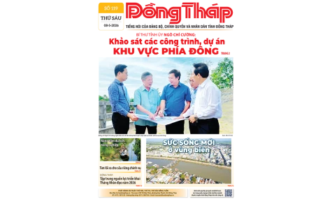 Đón đọc Báo Đồng Tháp số ra ngày 08-5-2026