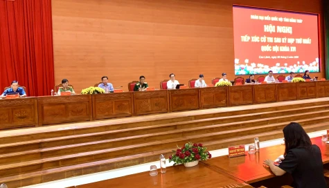 Đại biểu Quốc hội tiếp xúc cử tri các phường: Cao Lãnh, Mỹ Trà, Mỹ Ngãi