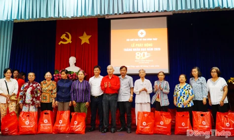 Đồng Tháp phát động Tháng Nhân đạo năm 2026