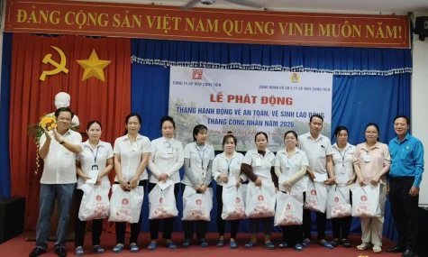 Phường Long Thuận: Phát động “Tháng Công nhân” và “Tháng hành động về an toàn, vệ sinh lao động” năm 2026