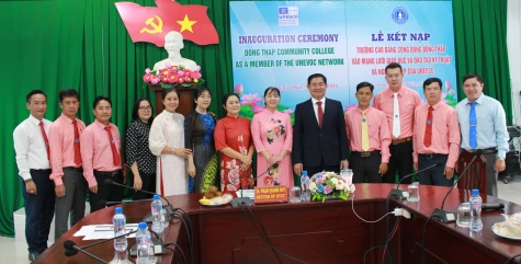 Trường Cao đẳng Cộng đồng Đồng Tháp chính thức gia nhập Mạng lưới quốc tế UNESCO-UNEVOC