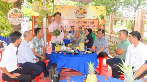 Xã Hưng Thạnh ra mắt Mô hình Coffee khóm