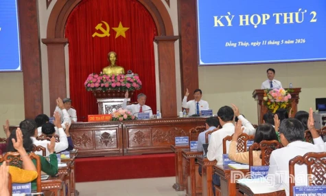 The Second Session of the 11th Dong Thap Provincial People’s Council: Many Important Resolutions Adopted