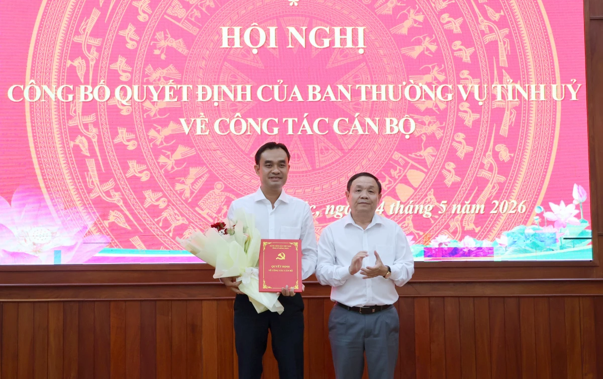 Đồng chí Nguyễn Văn Vũ Minh giữ chức Bí thư Đảng ủy phường Sa Đéc