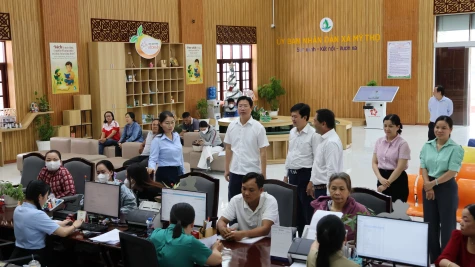 Xã Mỹ Thọ: Hoạt động ổn định, hiệu quả sau 1 năm thực hiện chính quyền địa phương 2 cấp
