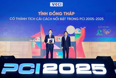 Đồng Tháp vào tốp 3 các tỉnh, thành phố có thành tích cải cách nổi bật trong 20 năm PCI