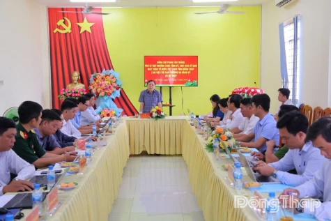 Xã Mỹ Hiệp: Chủ động tháo gỡ khó khăn, nâng cao hiệu quả vận hành chính quyền 2 cấp