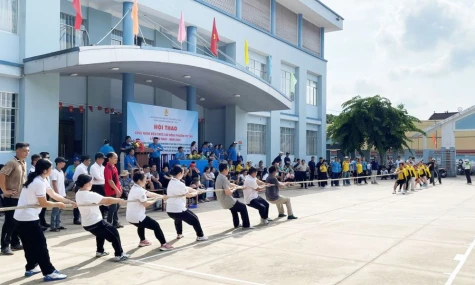 Hội thao công nhân viên chức lao động phường Mỹ Tho lần I năm 2026