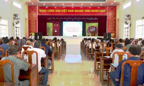 Tuyên truyền, phổ biến văn bản quy phạm pháp luật lĩnh vực giống cây trồng, phân bón, thuốc bảo vệ thực vật