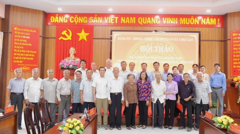 Đề nghị công nhận xã Chợ Gạo và Lương Hòa Lạc là xã An toàn khu