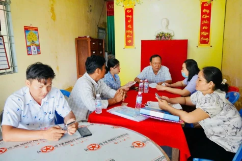 Xã Vĩnh Bình: Nâng cao hiệu quả phục vụ Nhân dân