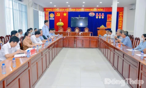 Thanh tra tỉnh tiếp 14 công dân liên quan đến Dự án Khu công nghiệp Long Giang