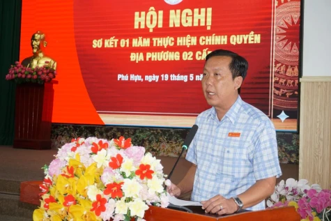 Phú Hựu nâng cao hiệu quả hoạt động sau thực hiện chính quyền 2 cấp