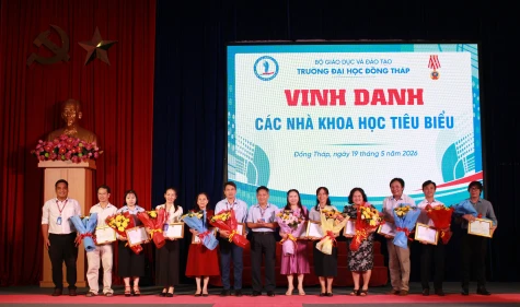Trường Đại học Đồng tháp: Tổ chức sự kiện chào mừng Ngày Khoa học, Công nghệ và Đổi mới sáng tạo Việt Nam