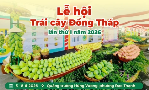 [Infographic] Lễ hội trái cây Đồng Tháp lần thứ I năm 2026 chủ đề: “Đồng Tháp - Miền trái ngọt”