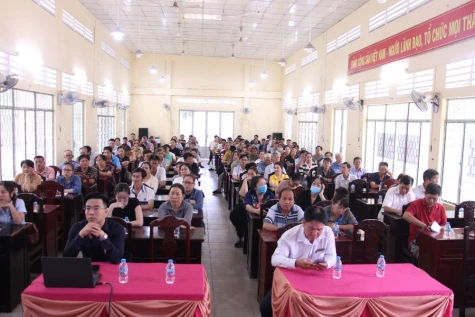 Phường Sa Đéc: Công bố quy hoạch và kế hoạch thu hồi đất Dự án Khu đô thị Vĩnh Phước