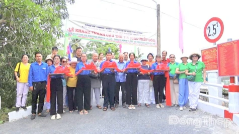 Khánh thành cầu 315 - cầu Miễu Đôi