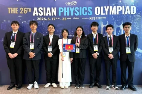 Đội tuyển quốc gia Việt Nam đạt thành tích cao tại Olympic Vật lý châu Á 2026