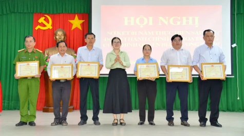 Xã Vĩnh Kim: Xây dựng chính quyền hiện đại, phục vụ Nhân dân