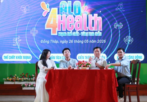 Chương trình truyền thông “ALO4HEALTH - Mạnh thể chất, vững tinh thần”