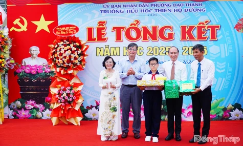 Trường Tiểu học Thiên Hộ Dương: Đạt nhiều thành tích trong công tác giáo dục, bồi dưỡng học sinh