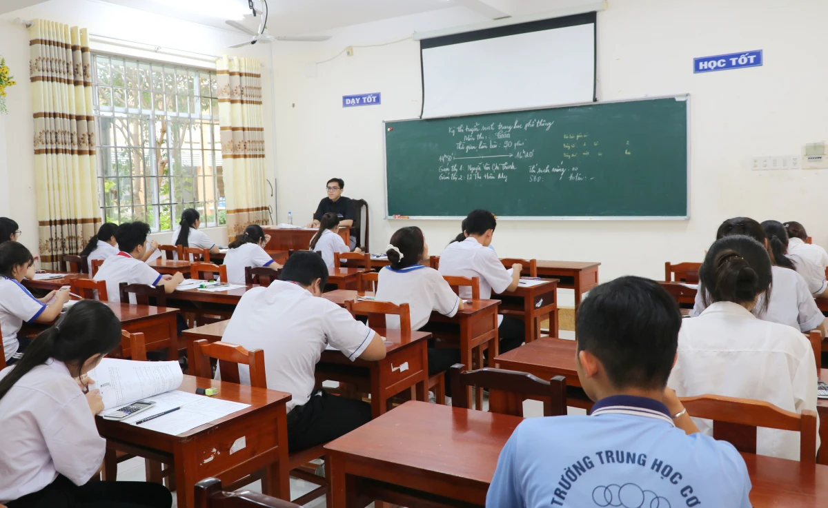 Đề Tiếng Anh, Toán có tính phân hóa, đảm bảo kiểm tra kiến thức, năng lực vận dụng của học sinh