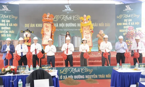 Đồng Tháp: Khởi công Dự án khu nhà ở xã hội tại phường Sơn Qui