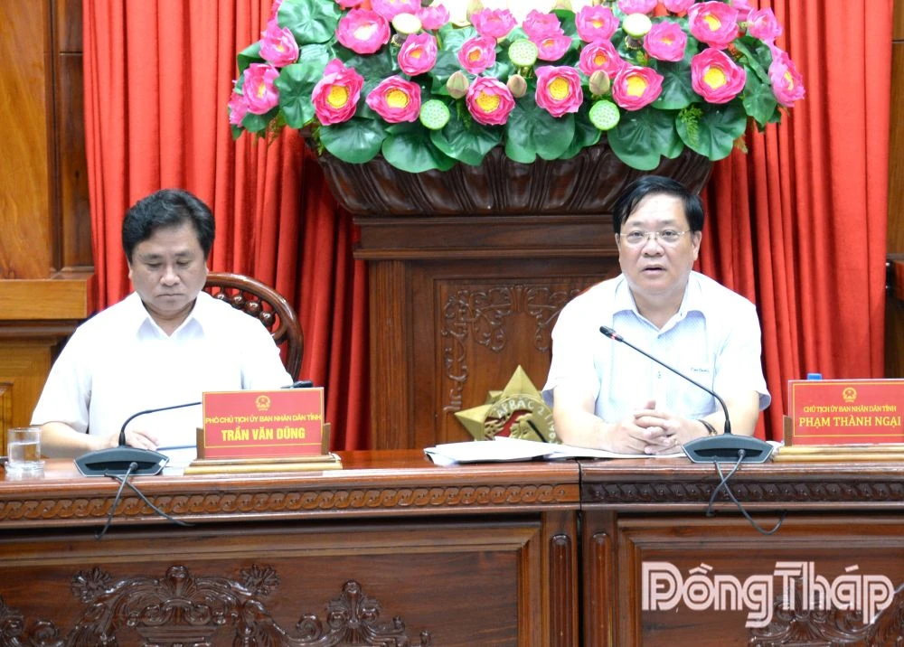 Đồng Tháp: Tập trung tháo gỡ vướng mắc, đẩy nhanh tiến độ giải ngân vốn đầu tư công