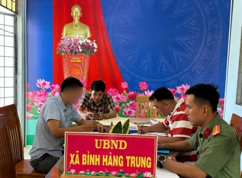 Xử lý cơ sở hành nghề y học cổ truyền trái phép tại xã Bình Hàng Trung