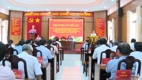 Xã Chợ Gạo sơ kết 1 năm vận hành mô hình chính quyền địa phương 2 cấp