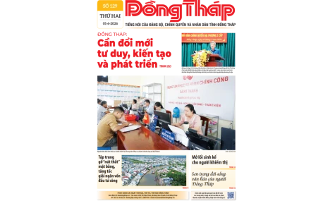 Đón đọc Báo Đồng Tháp số ra ngày 01-6-2026