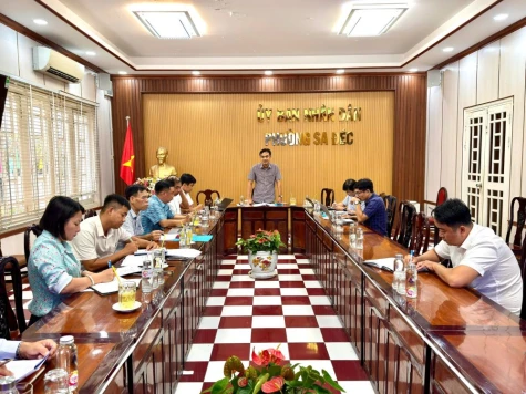 Phường Sa Đéc chủ động tìm giải pháp thích ứng với biến đổi khí hậu, giảm ngập đô thị