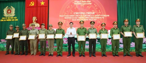 Phường Cao Lãnh: Quyết tâm xây dựng “Phường không ma túy” trong năm 2030