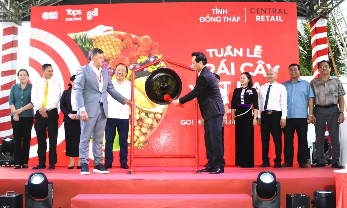 Đồng Tháp: Khai mạc Tuần lễ trái cây Việt Nam năm 2026