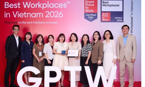 Amway Việt Nam hai năm liên tiếp đứng top nơi làm việc xuất sắc hàng đầu Việt Nam 2026