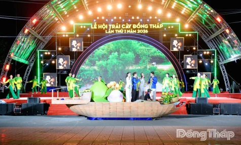Tổng duyệt chương trình khai mạc Lễ hội Trái cây Đồng Tháp lần thứ I, năm 2026